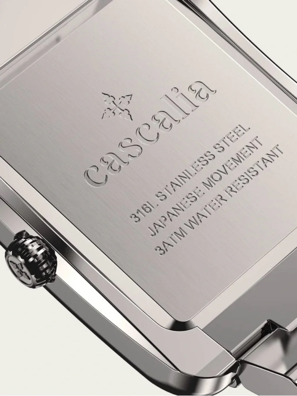 Stainless Steel Men’s Bracelet Watch by Cascalia - Picture 8 of 8